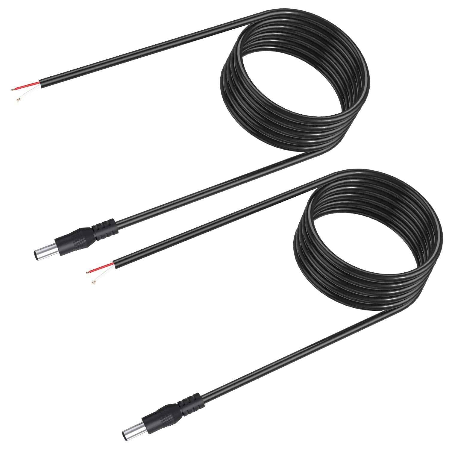 DC to Bare wire Extension Cable - 1 Meters - SolarFold Bharat